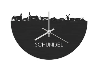 Skyline Clock Schijndel Black