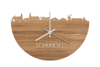 Skyline Clock Schijndel Oak