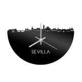 Skyline Klok Sevilla Zwart Glanzend