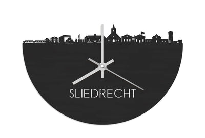 Skyline Clock Sliedrecht Black