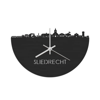 Skyline Clock Sliedrecht Black