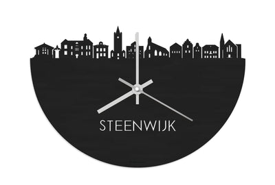 Skyline Clock Steenwijk Black
