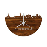 Skyline Klok Stockholm Palissander