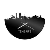 Skyline Klok Tenerife Zwart Glanzend