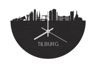 Skyline Clock Tilburg Black