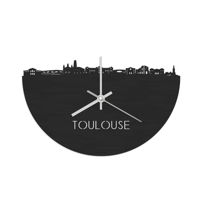 Skyline Clock Toulouse Black