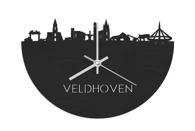 Skyline Clock Veldhoven Black