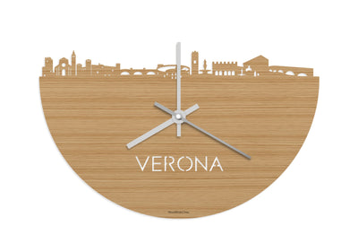 Skyline Clock Verona Bamboo