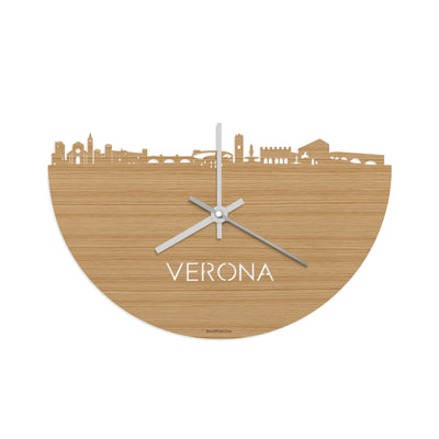 Skyline Clock Verona Bamboo