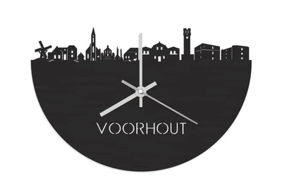 Skyline Clock Voorhout Black
