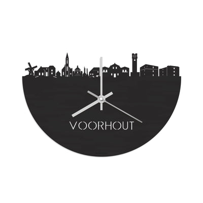 Skyline Clock Voorhout Black