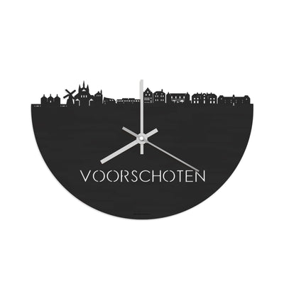 Skyline Clock Voorschoten Black