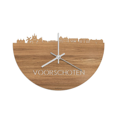 Skyline Clock Voorschoten Oak