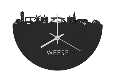Skyline Clock Weesp Black