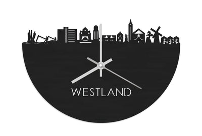 Skyline Clock Westland Black