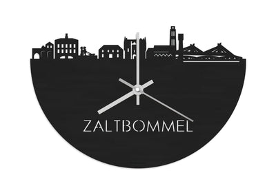 Skyline Clock Zaltbommel Black