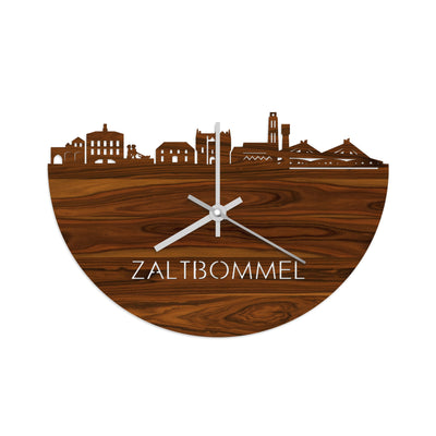 Skyline Clock Zaltbommel Rosewood