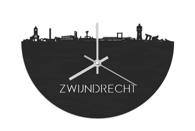 Skyline Clock Zwijndrecht Black