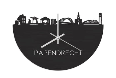 Skyline Clock Papendrecht Black
