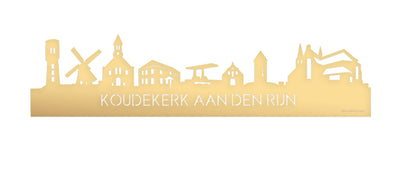 Skyline Koudekerk Aan Den Rijn Goud Metallic