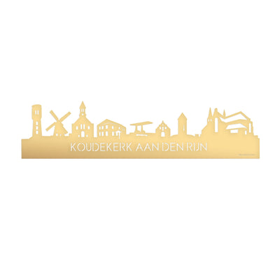 Skyline Koudekerk Aan Den Rijn Goud Metallic