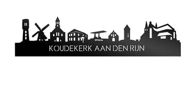 Skyline Koudekerk Aan Den Rijn Zwart Glanzend