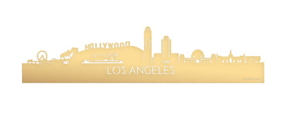 Skyline Los Angeles Gold Metallic