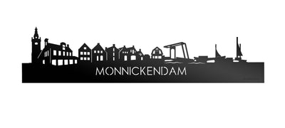 Skyline Monnickendam Zwart Glanzend