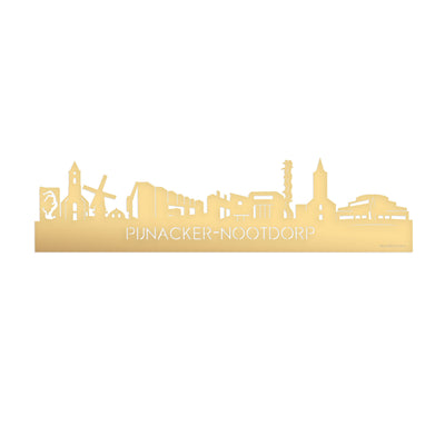 Skyline Pijnacker-Nootdorp Gold Metallic