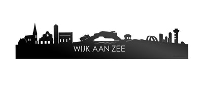 Skyline Wijk aan Zee Zwart Glanzend