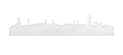 Skyline Zwijndrecht Wit Glanzend