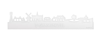Skyline 's-Gravendeel Wit Glanzend