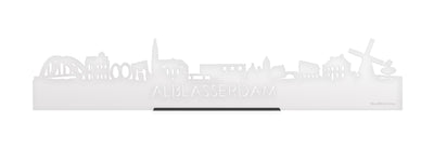 Standing Skyline Alblasserdam White Glossy