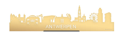 Standing Skyline Antwerpen Goud Metallic