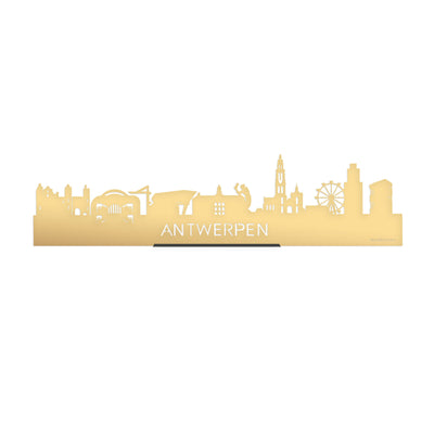 Standing Skyline Antwerpen Goud Metallic