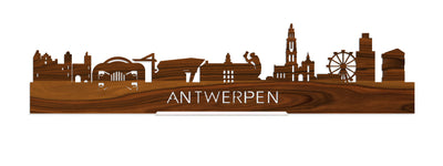 Standing Skyline Antwerpen Palissander