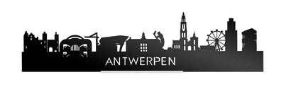 Standing Skyline Antwerpen Zwart Glanzend