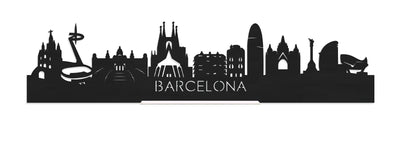 Standing Skyline Barcelona Black