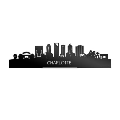 Standing Skyline Charlotte Black Glossy