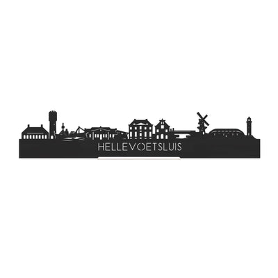 Standing Skyline Hellevoetsluis Black