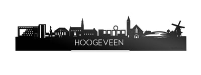 Standing Skyline Hoogeveen Black Glossy