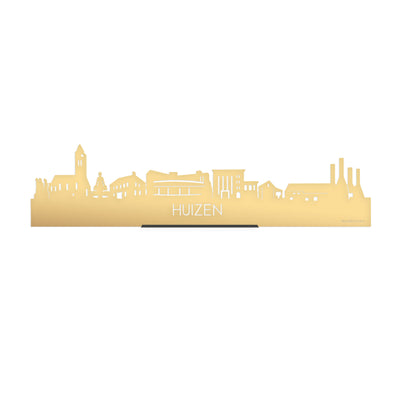 Standing Skyline Huizen Goud Metallic