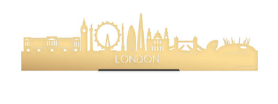 Standing Skyline London Goud Metallic