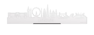 Standing Skyline London Wit Glanzend