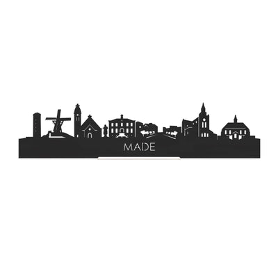 Standing Skyline Made Black