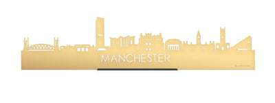 Standing Skyline Manchester Gold Metallic
