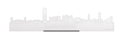 Standing Skyline Manchester White Glossy