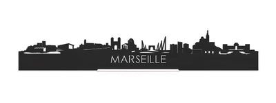 Standing Skyline Marseille Black
