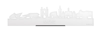 Standing Skyline Mons White Glossy