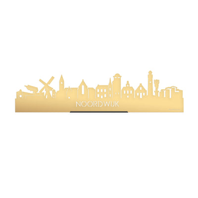 Standing Skyline Noordwijk Gold Metallic